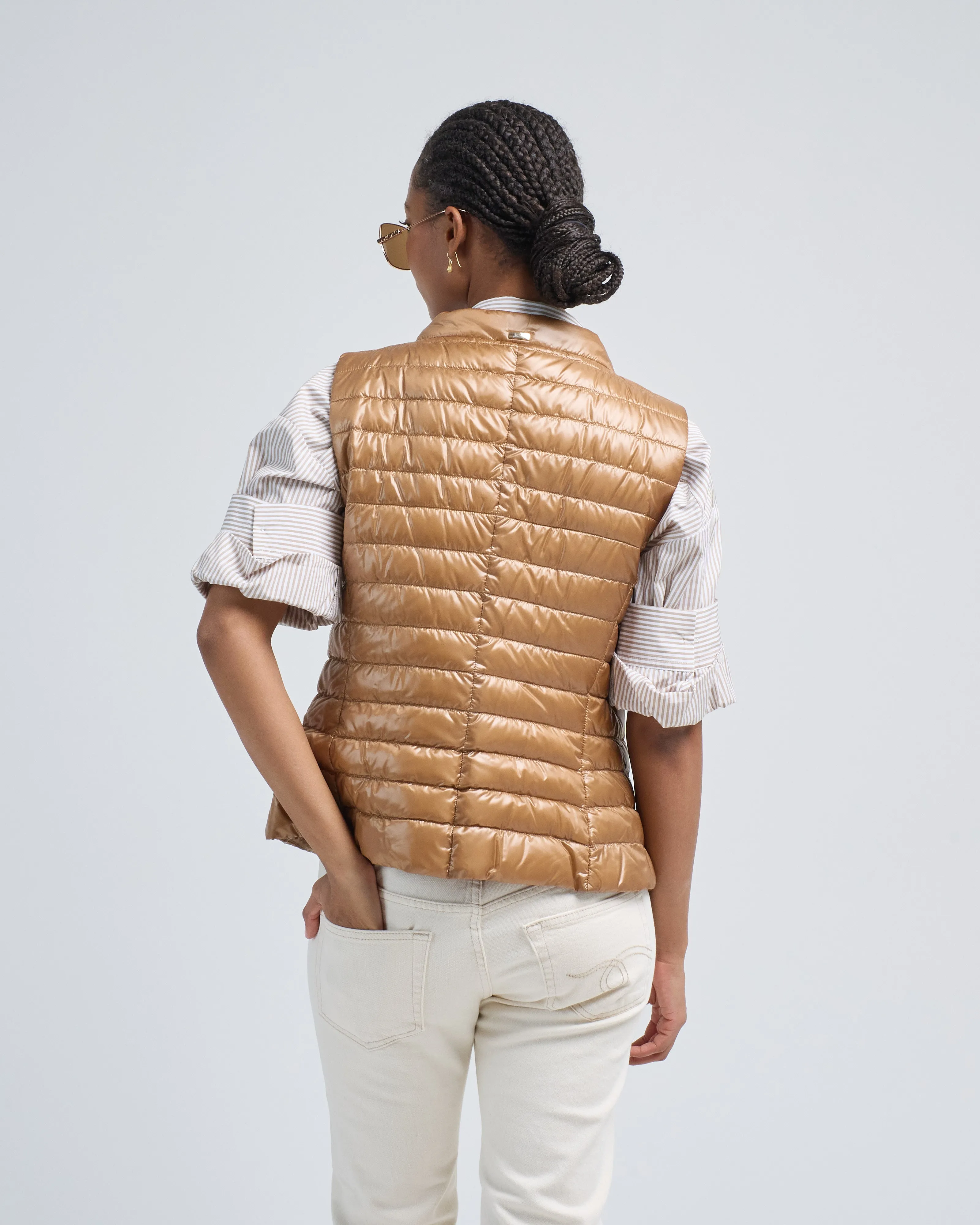 vera classic nylon fitted vest