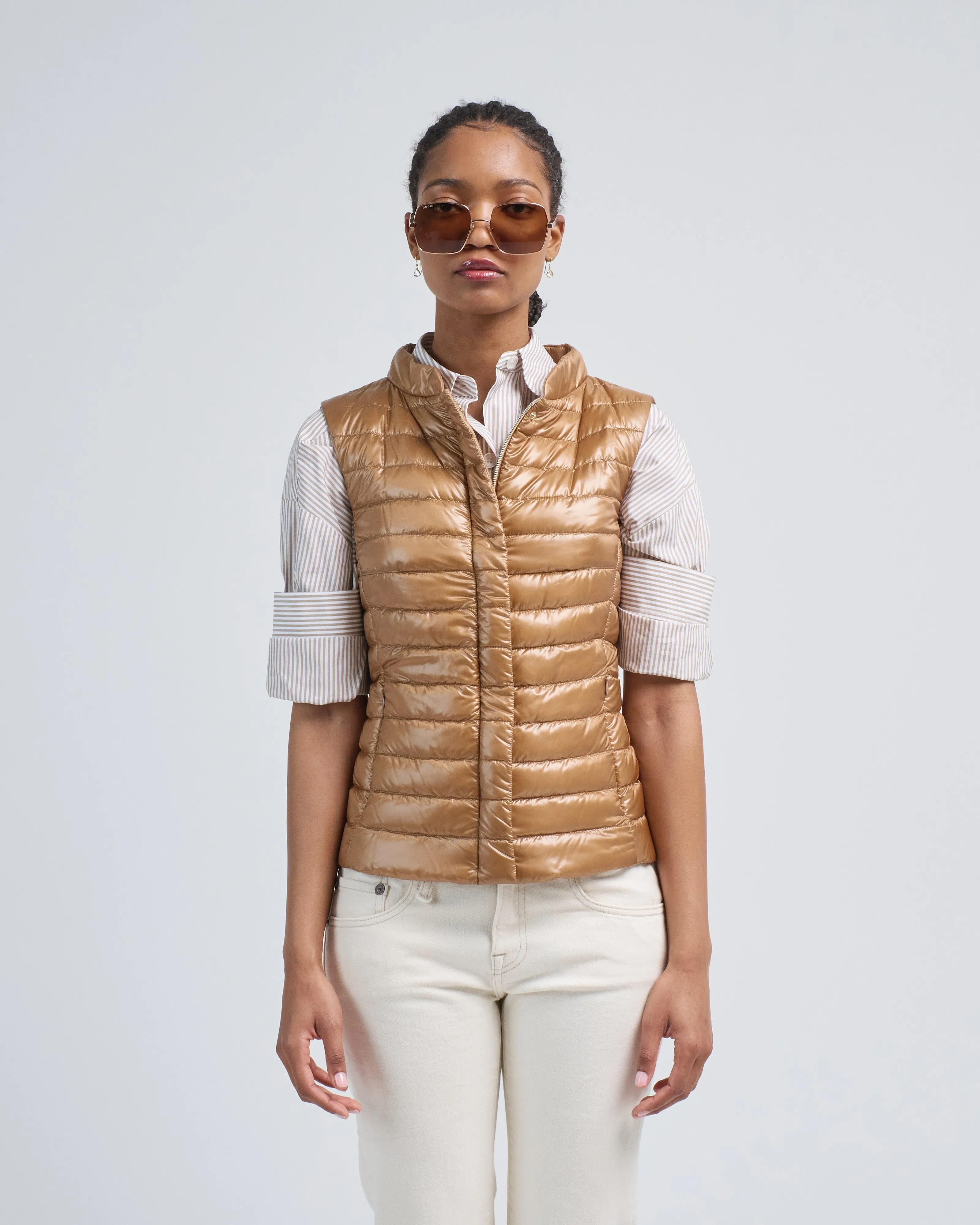 vera classic nylon fitted vest