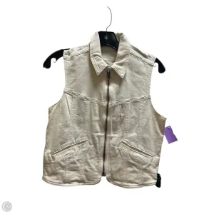 Vest Other By American Eagle In Cream, Size: S
