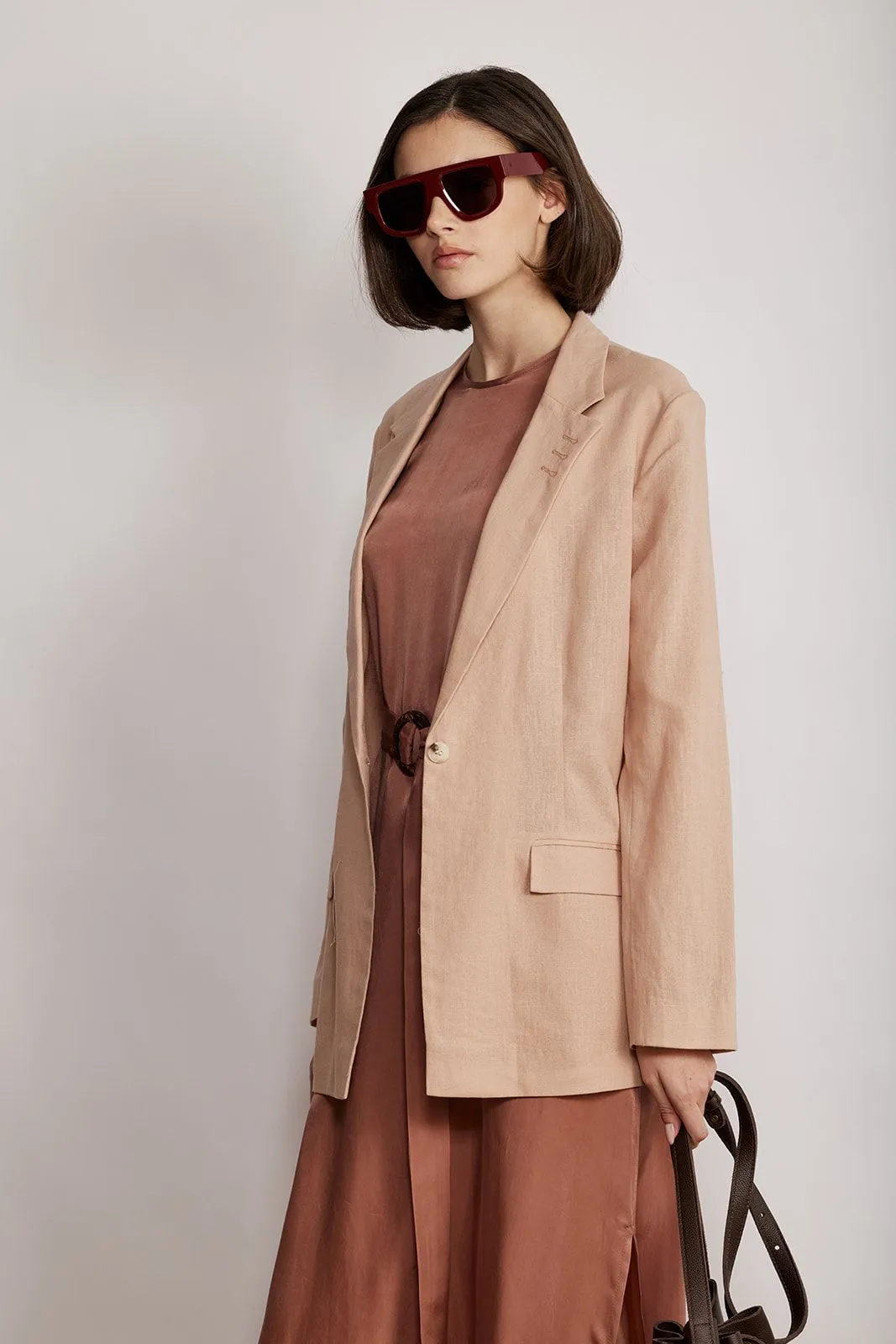 VICTORIA JACKET BLUSH