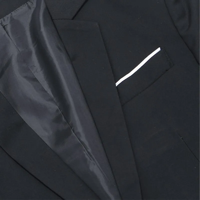 West Louis™ Casual Solid Color Masculine Blazer