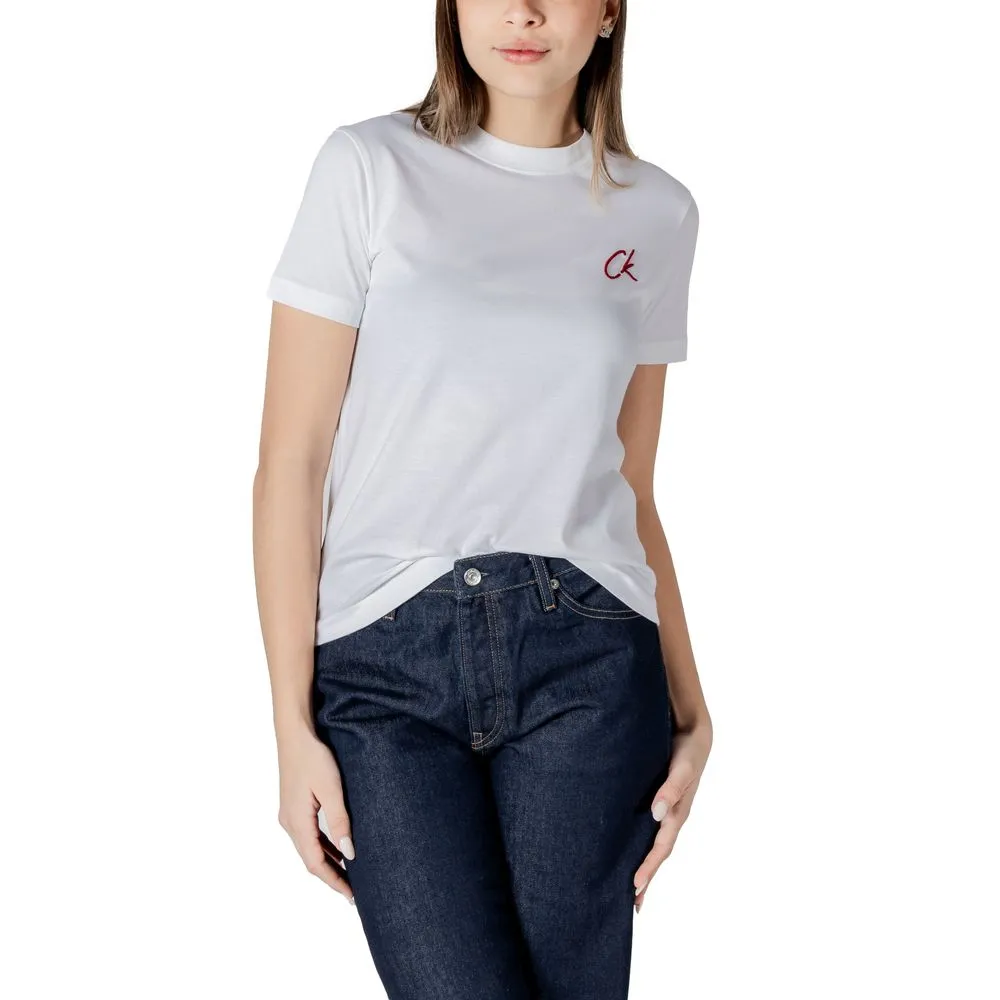 White Recycled Cotton Tops & T-Shirt