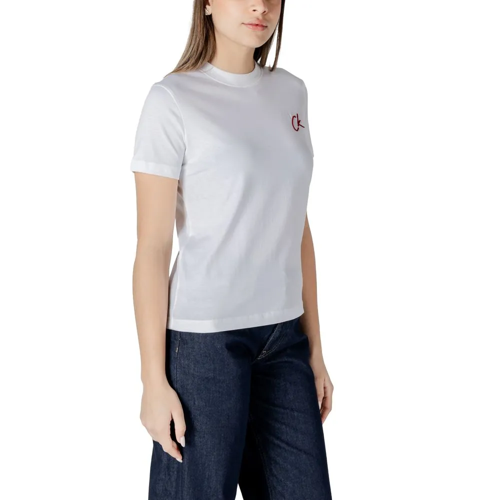 White Recycled Cotton Tops & T-Shirt