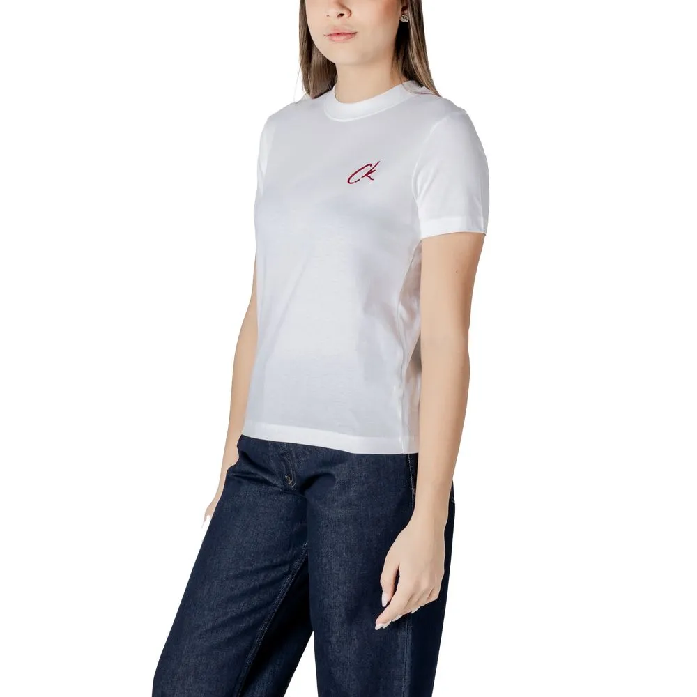 White Recycled Cotton Tops & T-Shirt