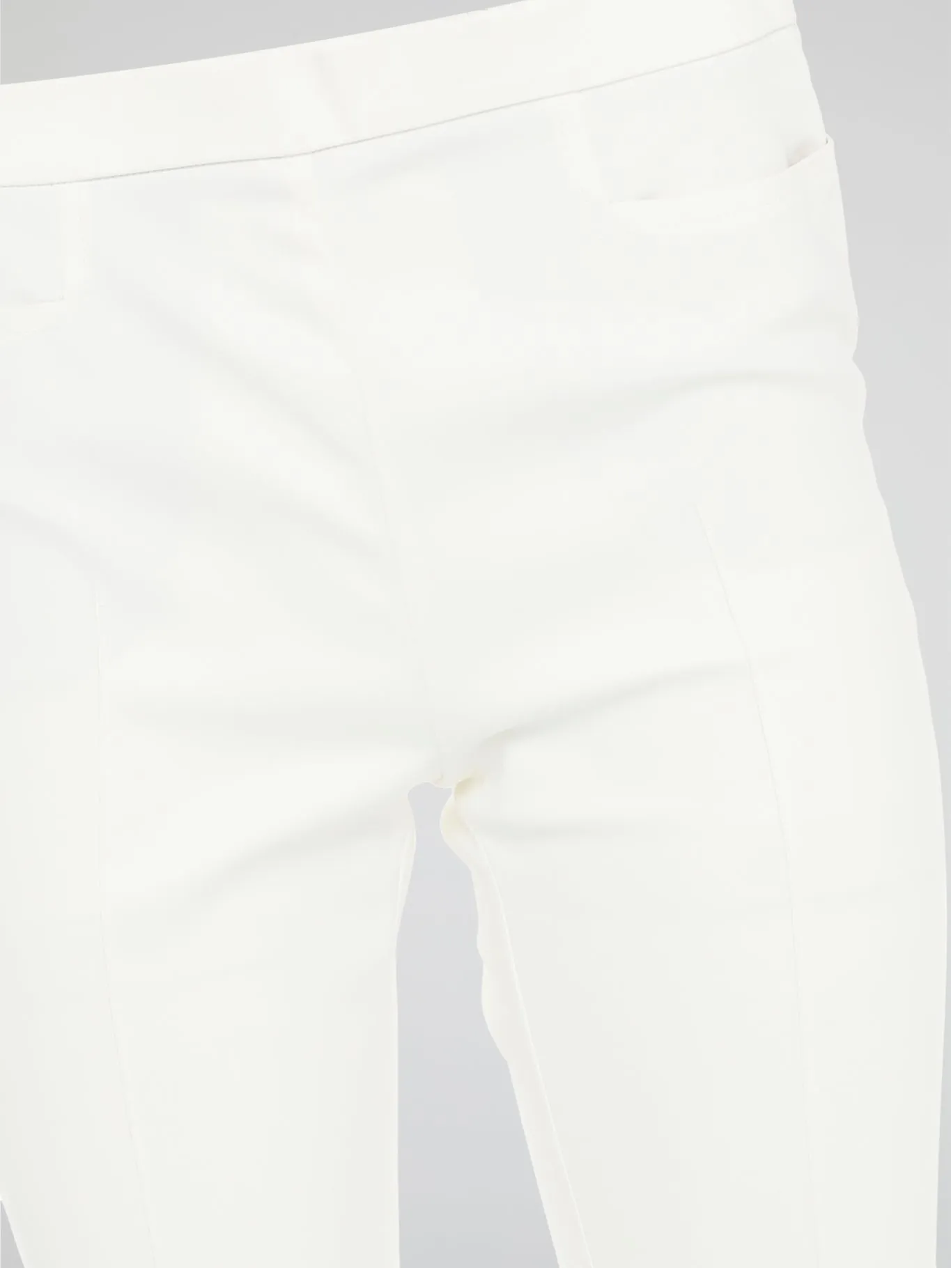White Skinny Fit Trousers