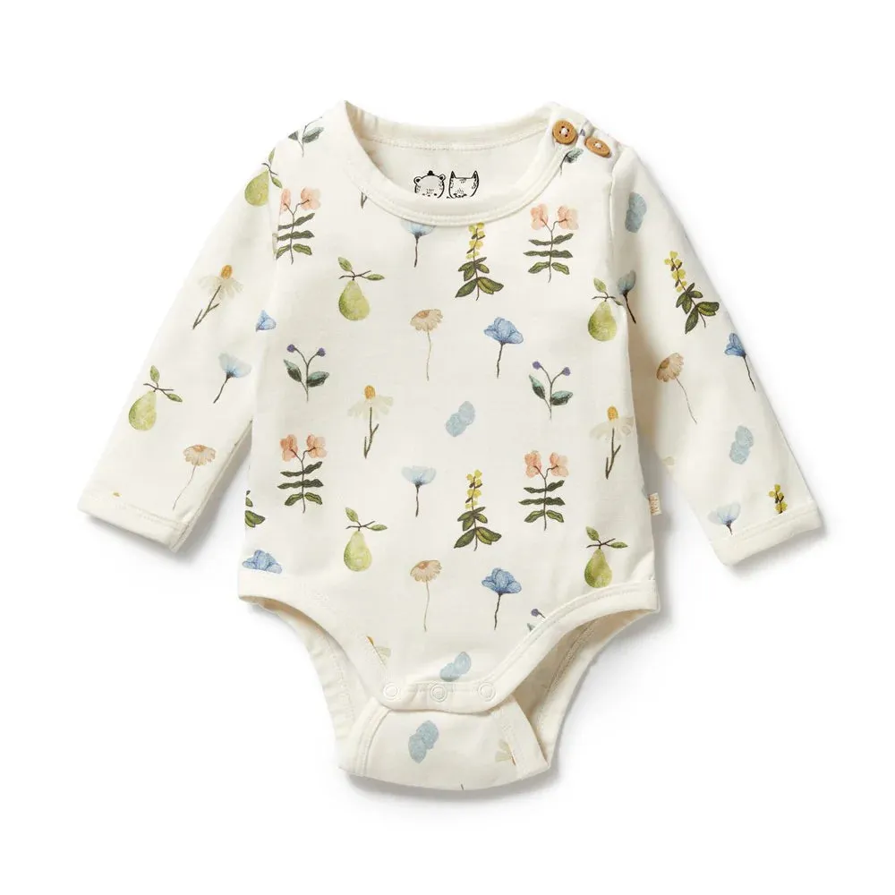 Wilson   Frenchy Organic Cotton Bodysuit - Petit Garden