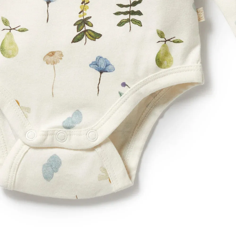 Wilson   Frenchy Organic Cotton Bodysuit - Petit Garden