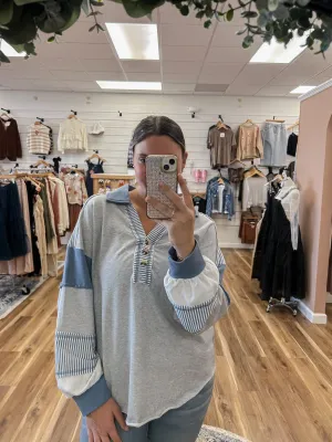 Winnie Heather Grey Pullover