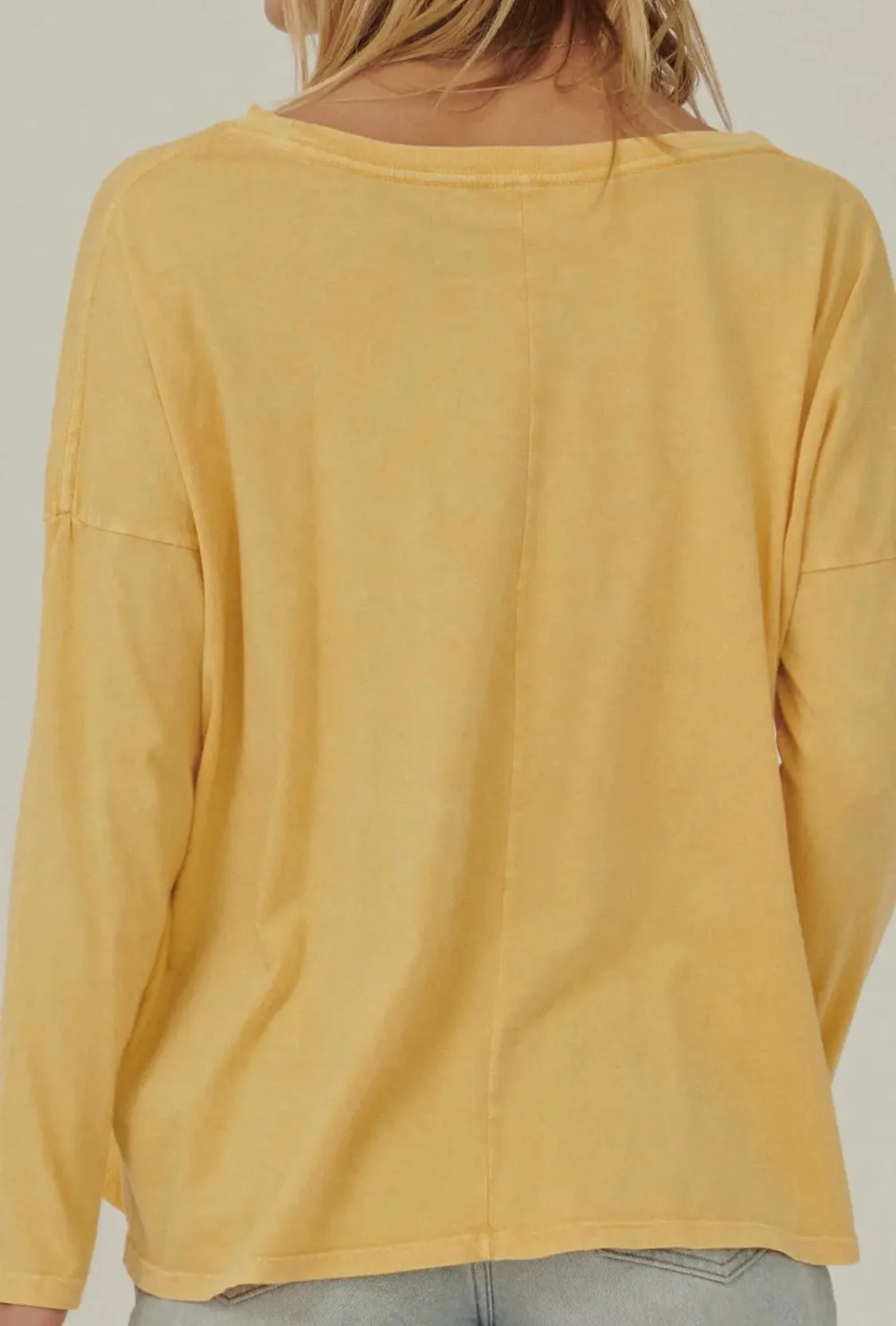 Wish You Were Here Long Sleeve Graphic Tee
