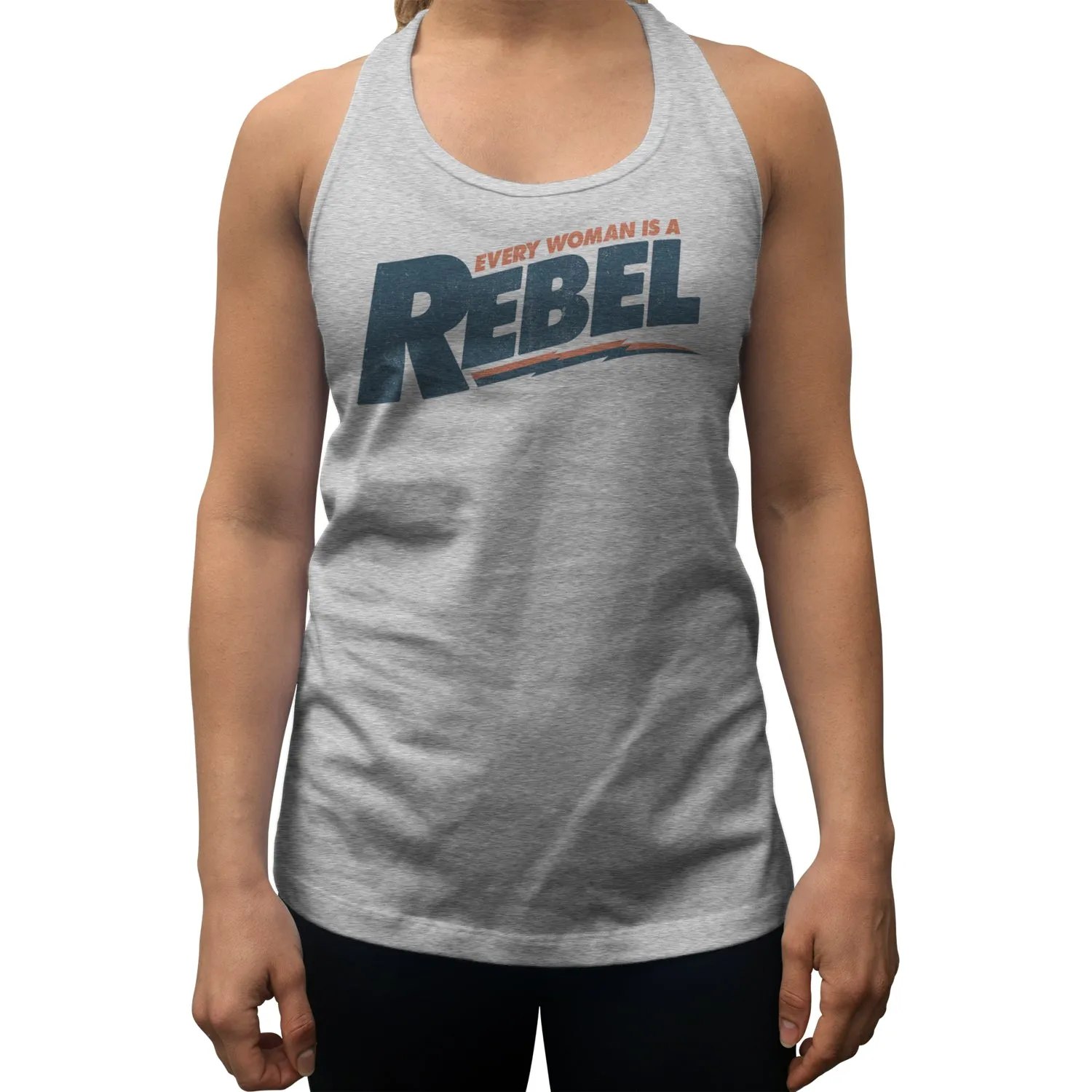Women's Every Woman is a Rebel Racerback Tank Top