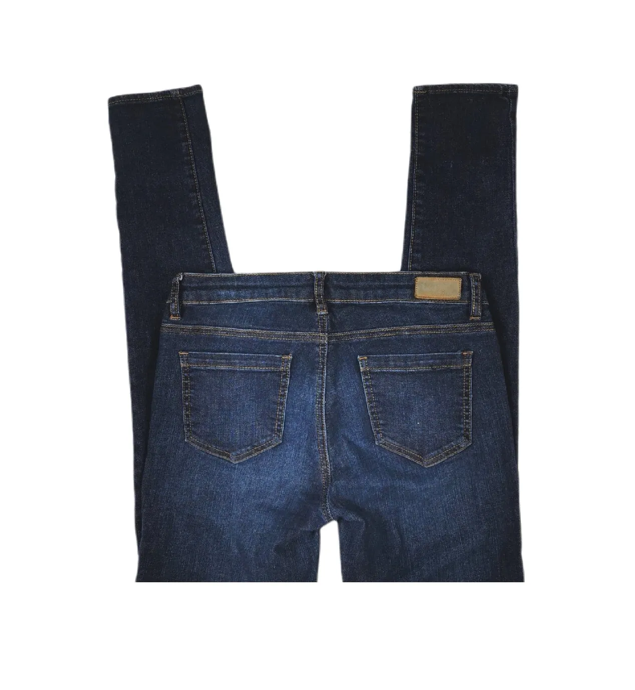 WOMENS SIZE 27 - BUFFALO, 'Faith' Mid-rise, Dark Wash, Skinny Jeans EUC B6