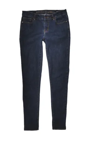 WOMENS SIZE 27 - BUFFALO, 'Faith' Mid-rise, Dark Wash, Skinny Jeans EUC B6