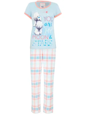 Womens Tatty Teddy Pajamas - Moon & Stars