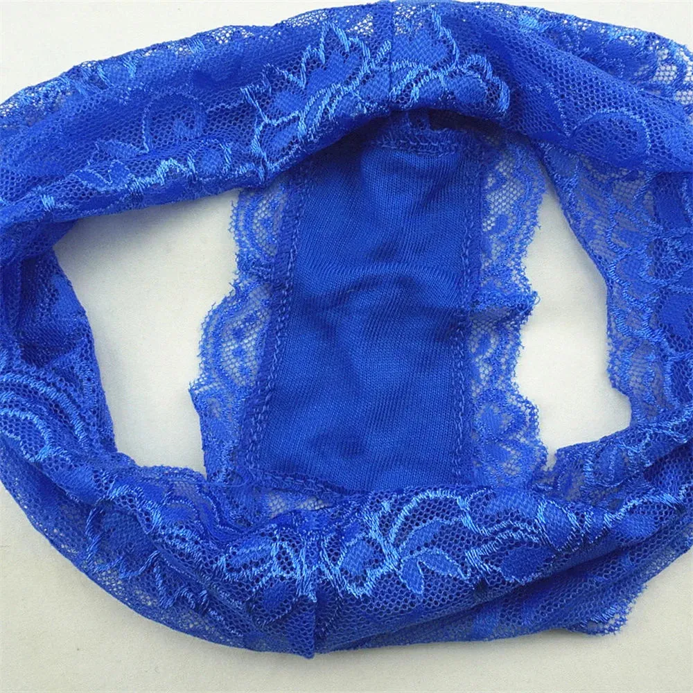 Women's Transparent Low-Rise Boxers Underwear