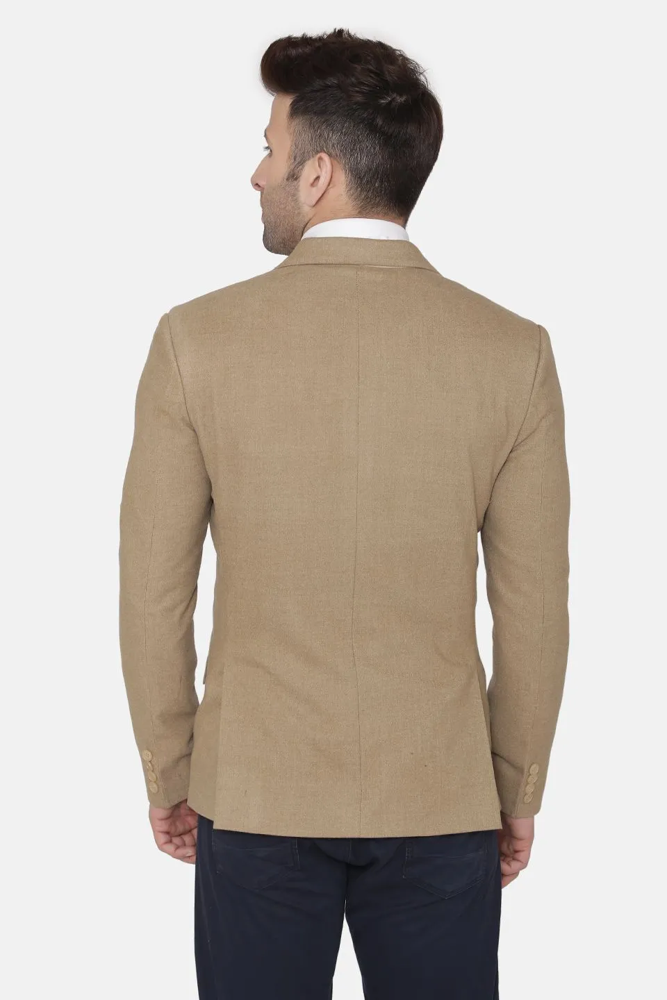 Wool Beige Blazer