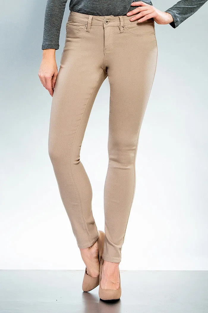 YMI Royalty For You | Missy Hyper Stretch Skinny Sand