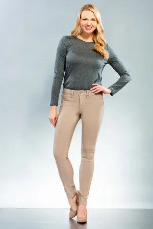 YMI Royalty For You | Missy Hyper Stretch Skinny Sand