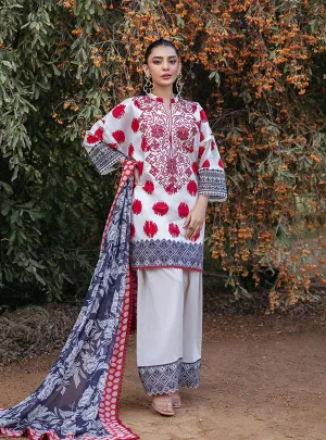 ZAINAB CHOTTANI | TAHRA LAWN '24 | FREYA - D 10A