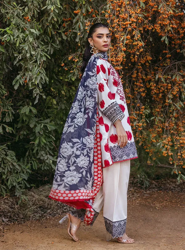 ZAINAB CHOTTANI | TAHRA LAWN '24 | FREYA - D 10A