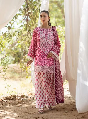ZAINAB CHOTTANI | TAHRA LAWN '24 | LEENA - D 4B
