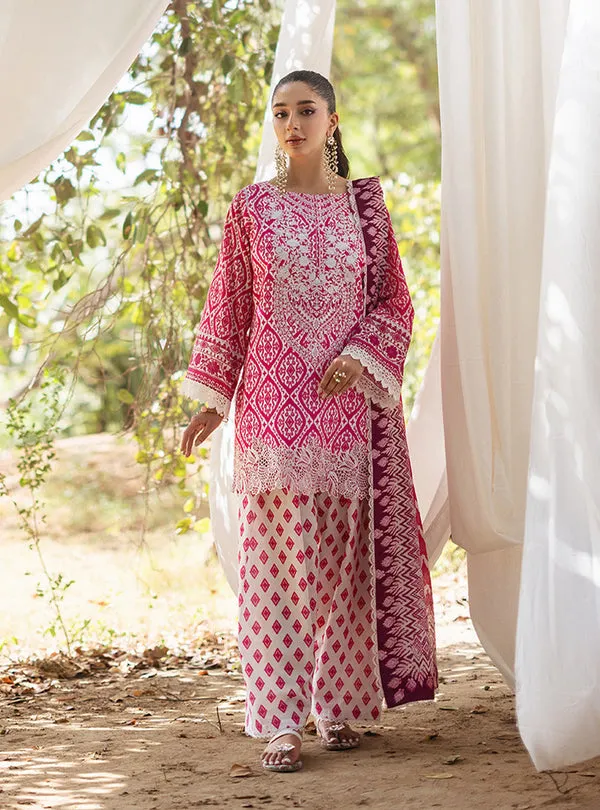 ZAINAB CHOTTANI | TAHRA LAWN '24 | LEENA - D 4B