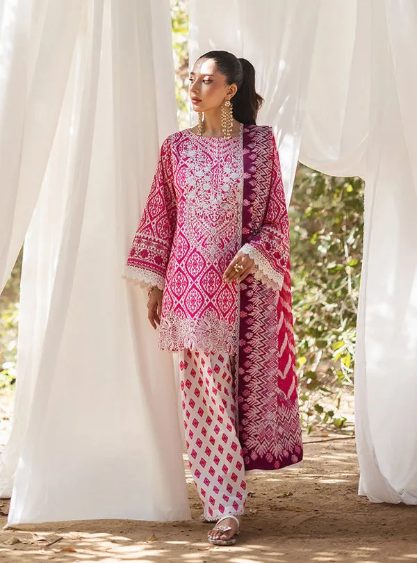 ZAINAB CHOTTANI | TAHRA LAWN '24 | LEENA - D 4B