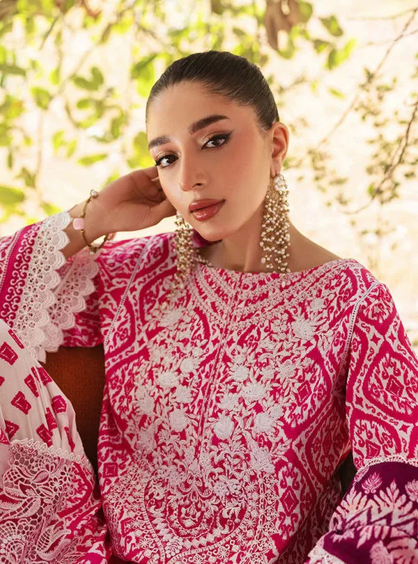 ZAINAB CHOTTANI | TAHRA LAWN '24 | LEENA - D 4B