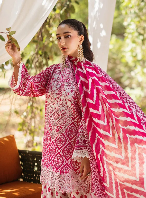 ZAINAB CHOTTANI | TAHRA LAWN '24 | LEENA - D 4B