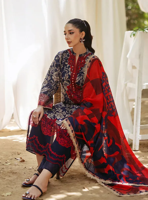 ZAINAB CHOTTANI | TAHRA LAWN '24 | TAMARA - D 7A