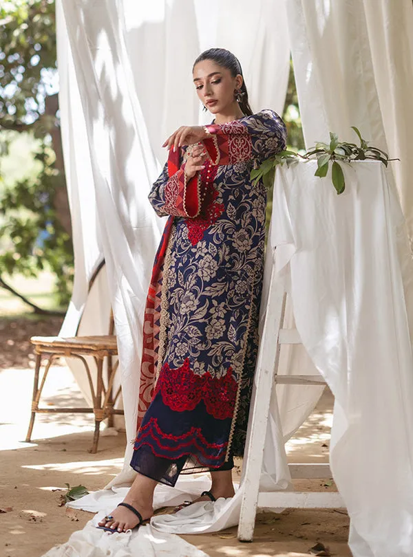 ZAINAB CHOTTANI | TAHRA LAWN '24 | TAMARA - D 7A