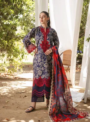 ZAINAB CHOTTANI | TAHRA LAWN '24 | TAMARA - D 7A