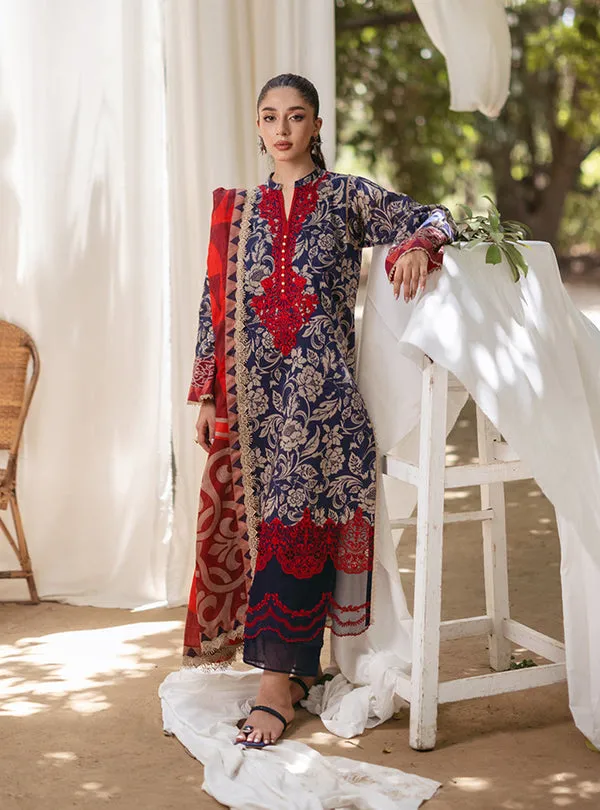 ZAINAB CHOTTANI | TAHRA LAWN '24 | TAMARA - D 7A