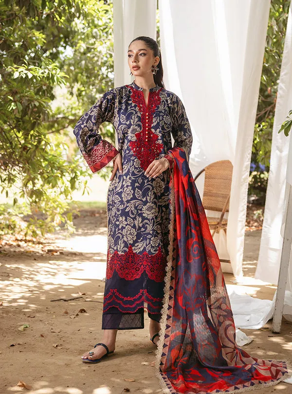 ZAINAB CHOTTANI | TAHRA LAWN '24 | TAMARA - D 7A