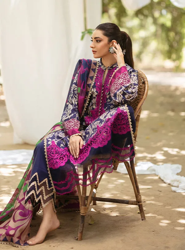ZAINAB CHOTTANI | TAHRA LAWN '24 | TAMARA - D 7B