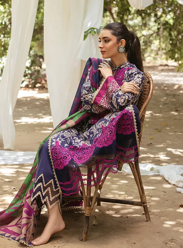 ZAINAB CHOTTANI | TAHRA LAWN '24 | TAMARA - D 7B
