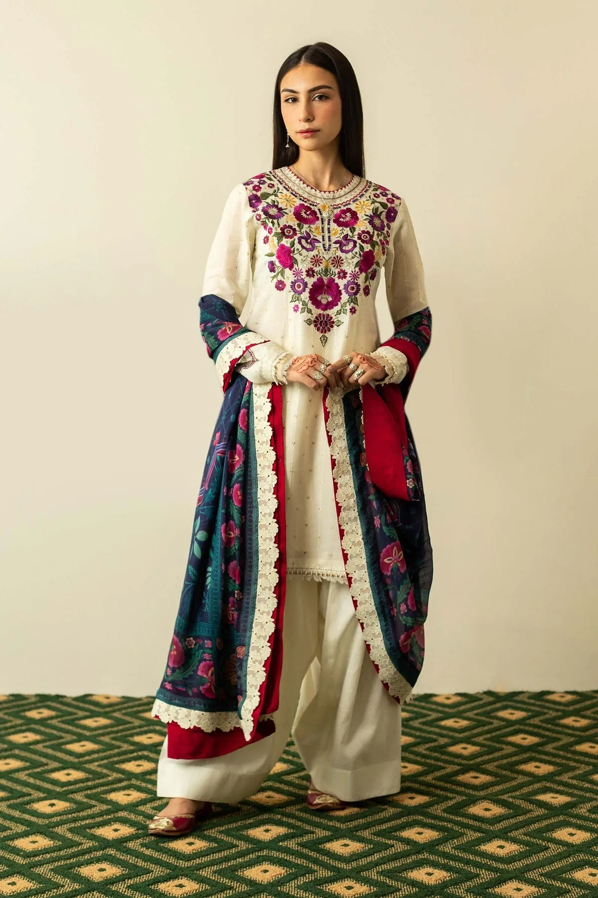 Zara Shahjahan Lawn II - '23 | ZEL23-D8
