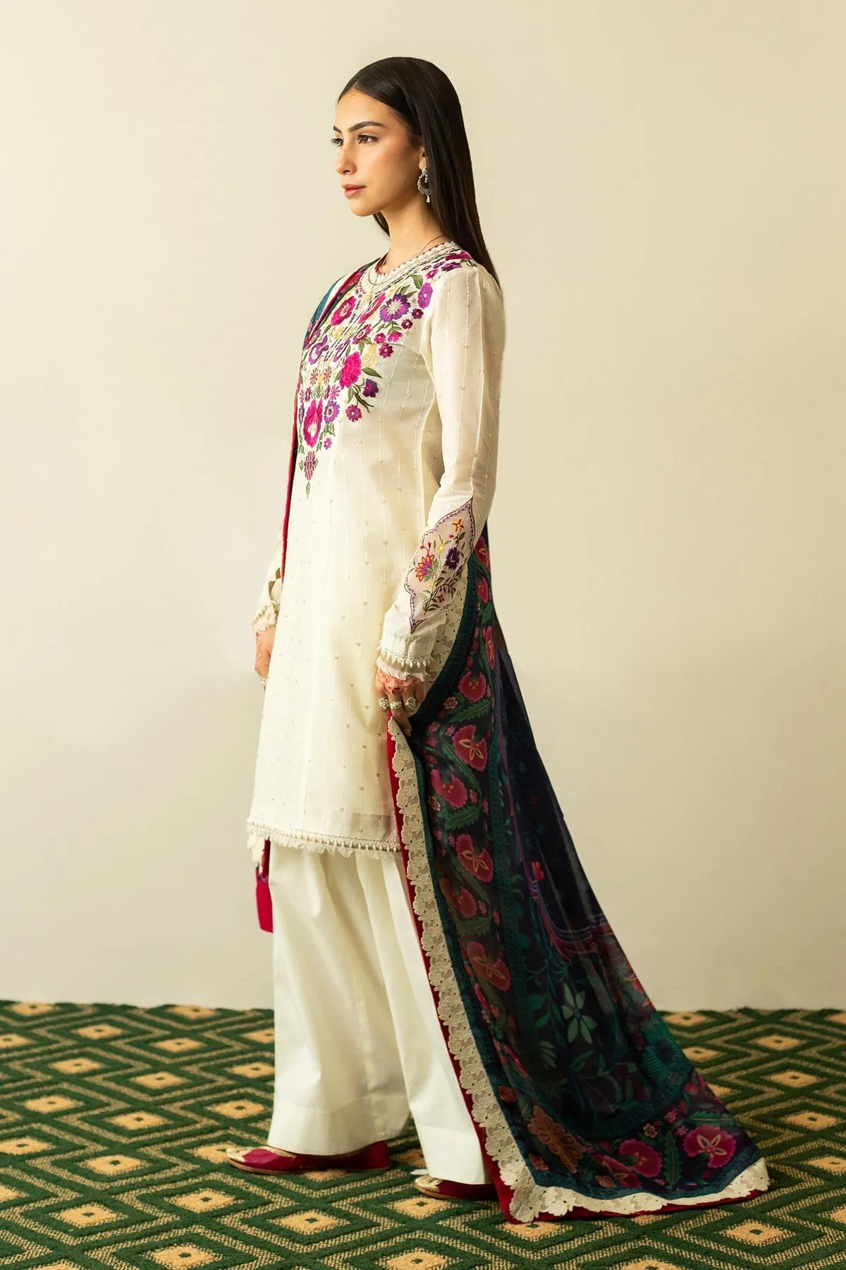 Zara Shahjahan Lawn II - '23 | ZEL23-D8