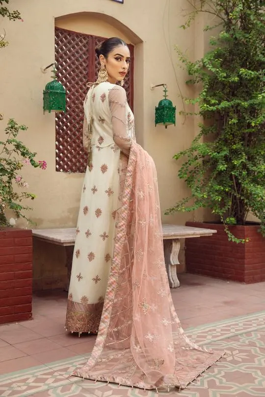Zevar | Alizeh Embroidered Chiffon Festive Collection Shahtaj | Unstitched Embroidered Chiffon Suits