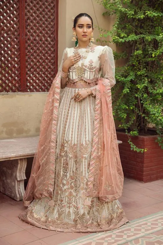 Zevar | Alizeh Embroidered Chiffon Festive Collection Shahtaj | Unstitched Embroidered Chiffon Suits