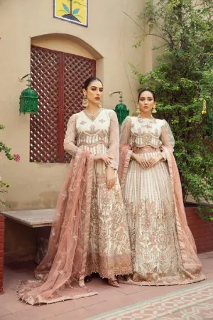 Zevar | Alizeh Embroidered Chiffon Festive Collection Shahtaj | Unstitched Embroidered Chiffon Suits