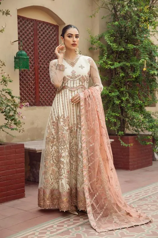 Zevar | Alizeh Embroidered Chiffon Festive Collection Shahtaj | Unstitched Embroidered Chiffon Suits