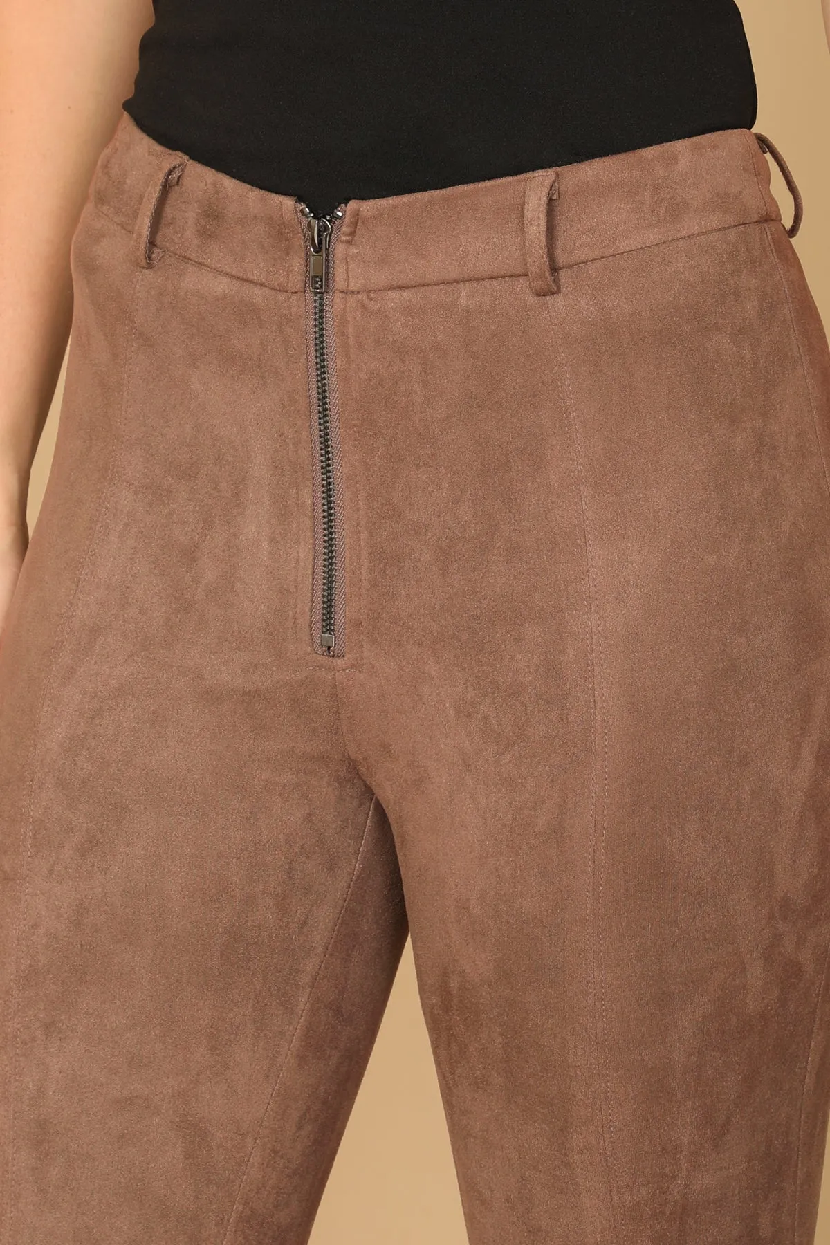 ZIP UP SKINNY PANTS