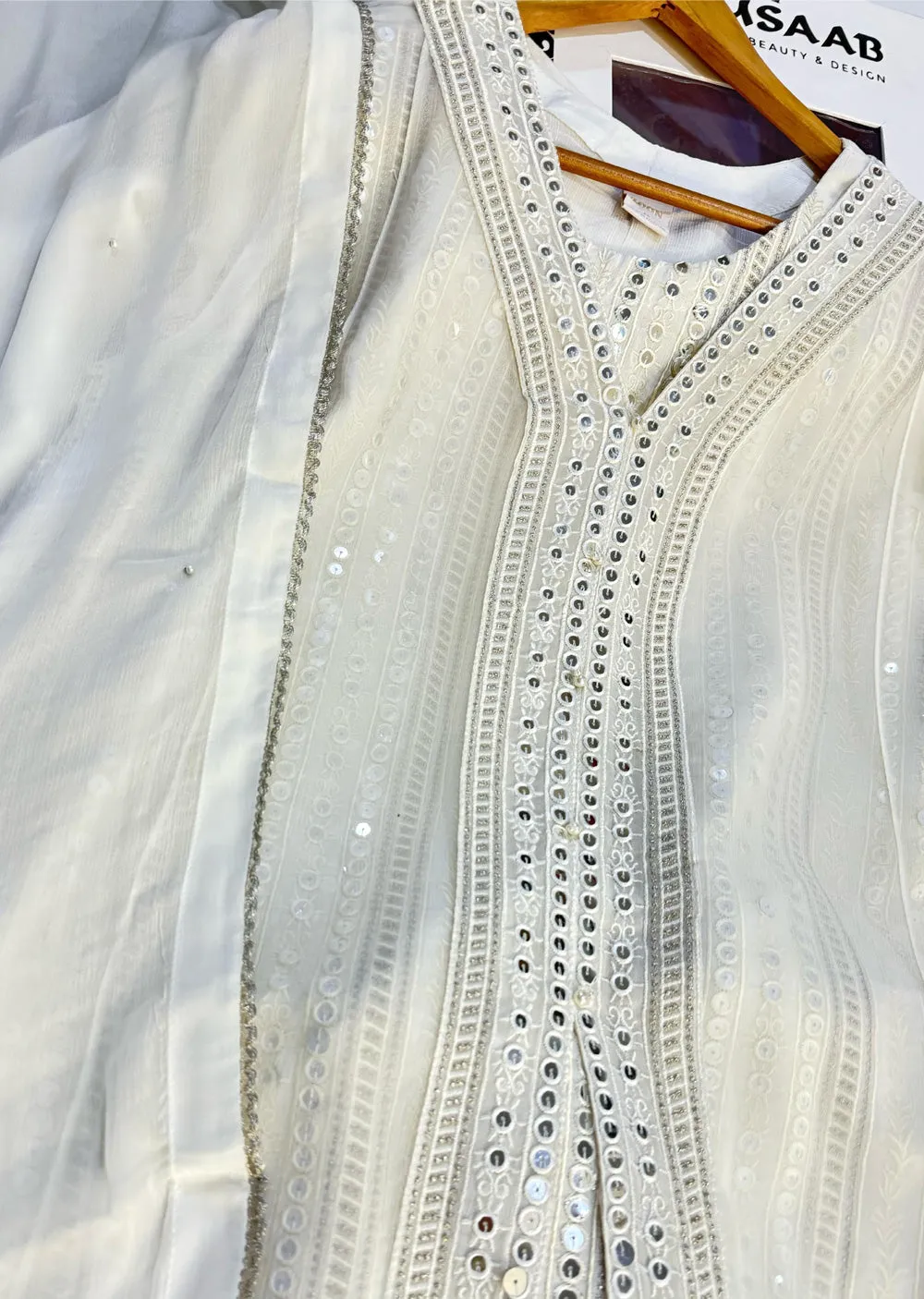 ZNDR-07 - Readymade Organza Design 2025
